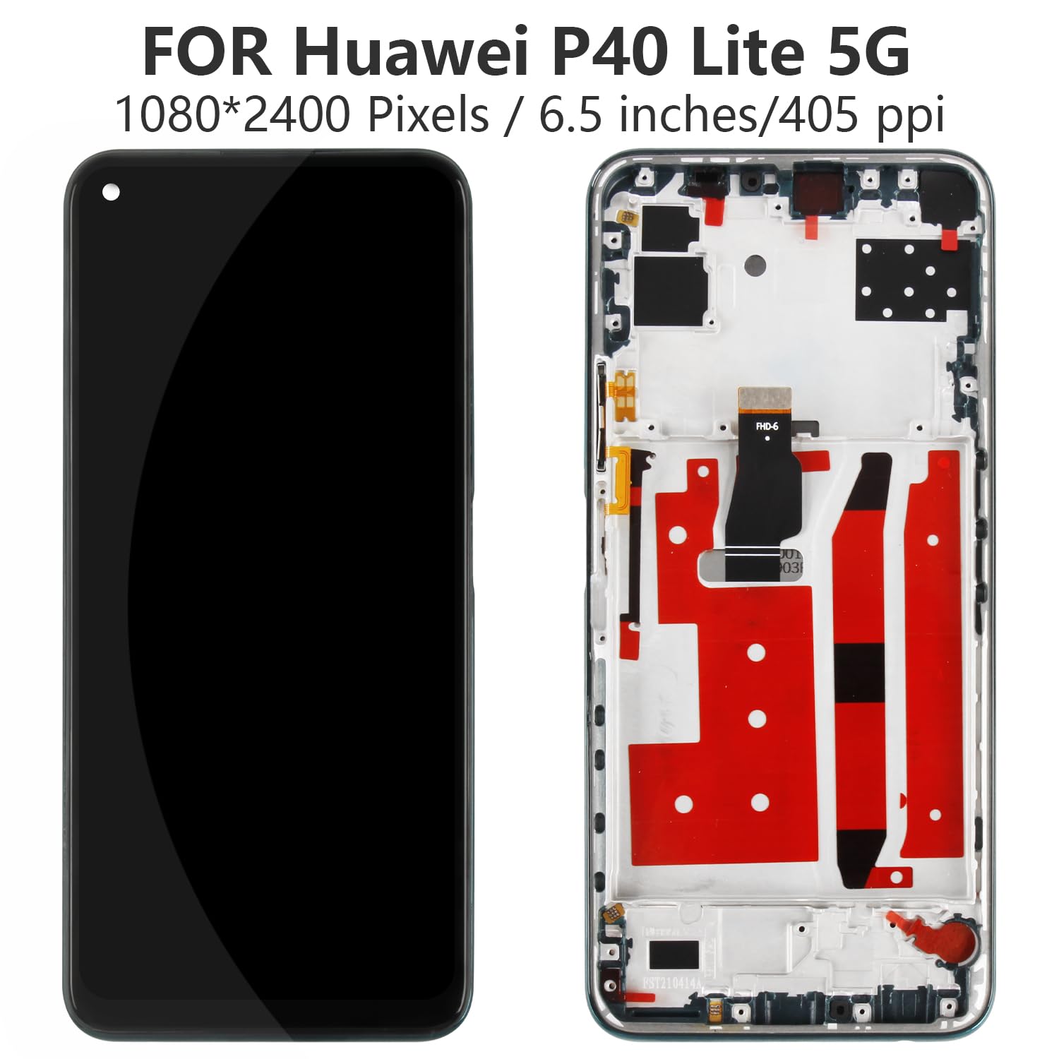 Amazon.com: Screen Replacement for Huawei P40 Lite 5G LCD Display